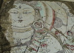 新疆和田达玛沟小佛寺遗址出土罕见壁画